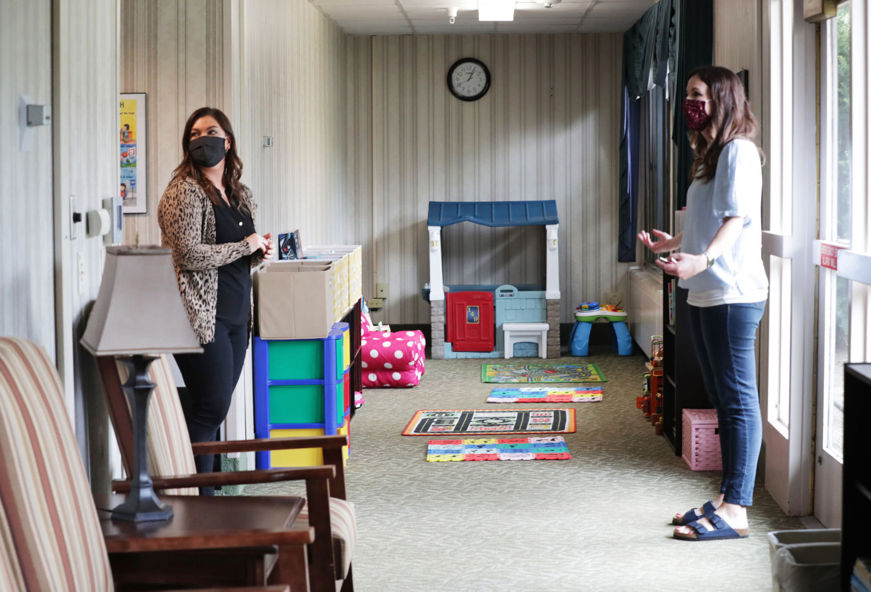 Homeless shelter - children's area